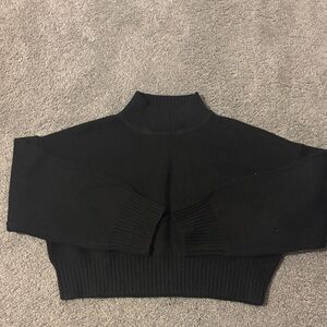 Kittenish cropped sweater